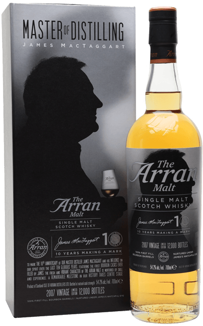 Whisky: Arran - James MacTaggart ANNIVERSARY
