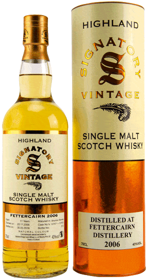 Whisky: Fettercairn 2006/2018 Sig Cask No. 107671+107672
