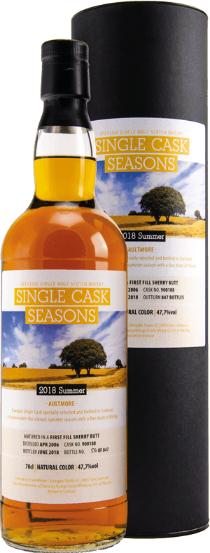 Whisky: Aultmore Seasons Summer 2018