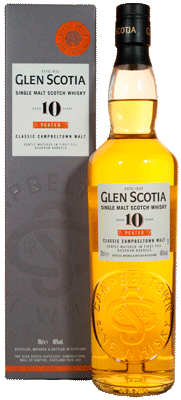 Whisky: Glen Scotia 10 Jahre, peated